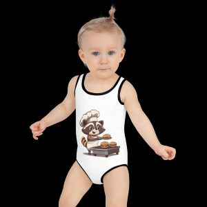 All-Over Print Kids Swimsuit