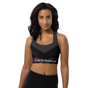 Recycled Longline Sports Bra